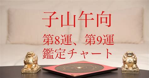 8運風水|子山午向 第8運、第9運 【鑑定チャート】〜2043年